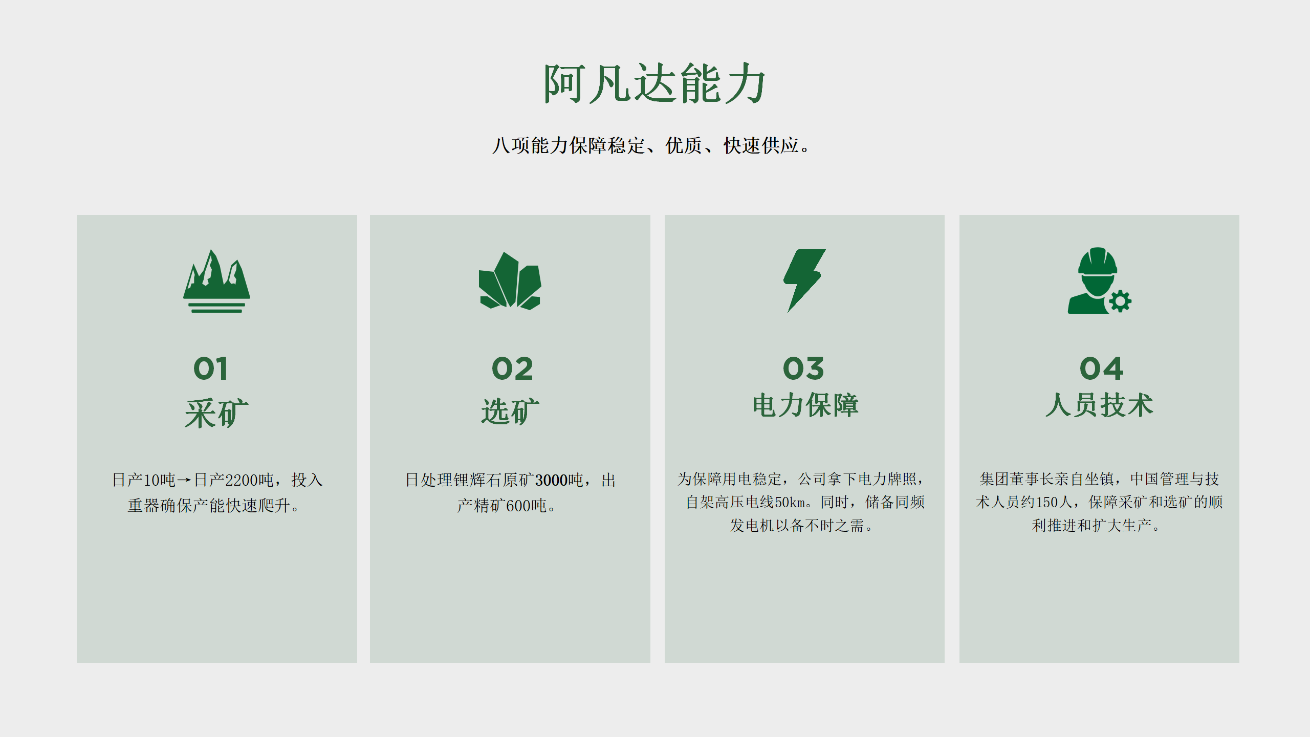 企业优势