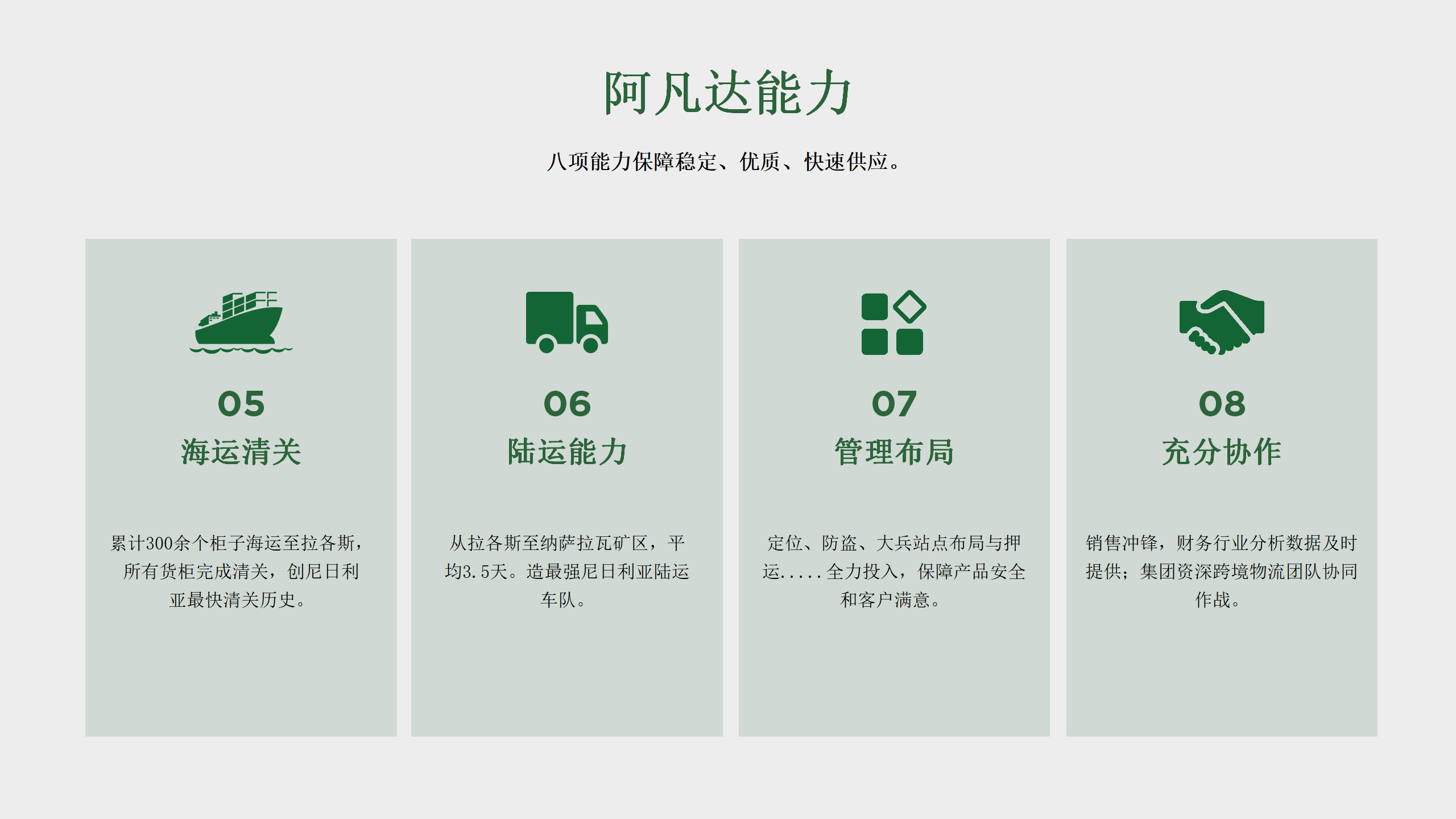 服务能力